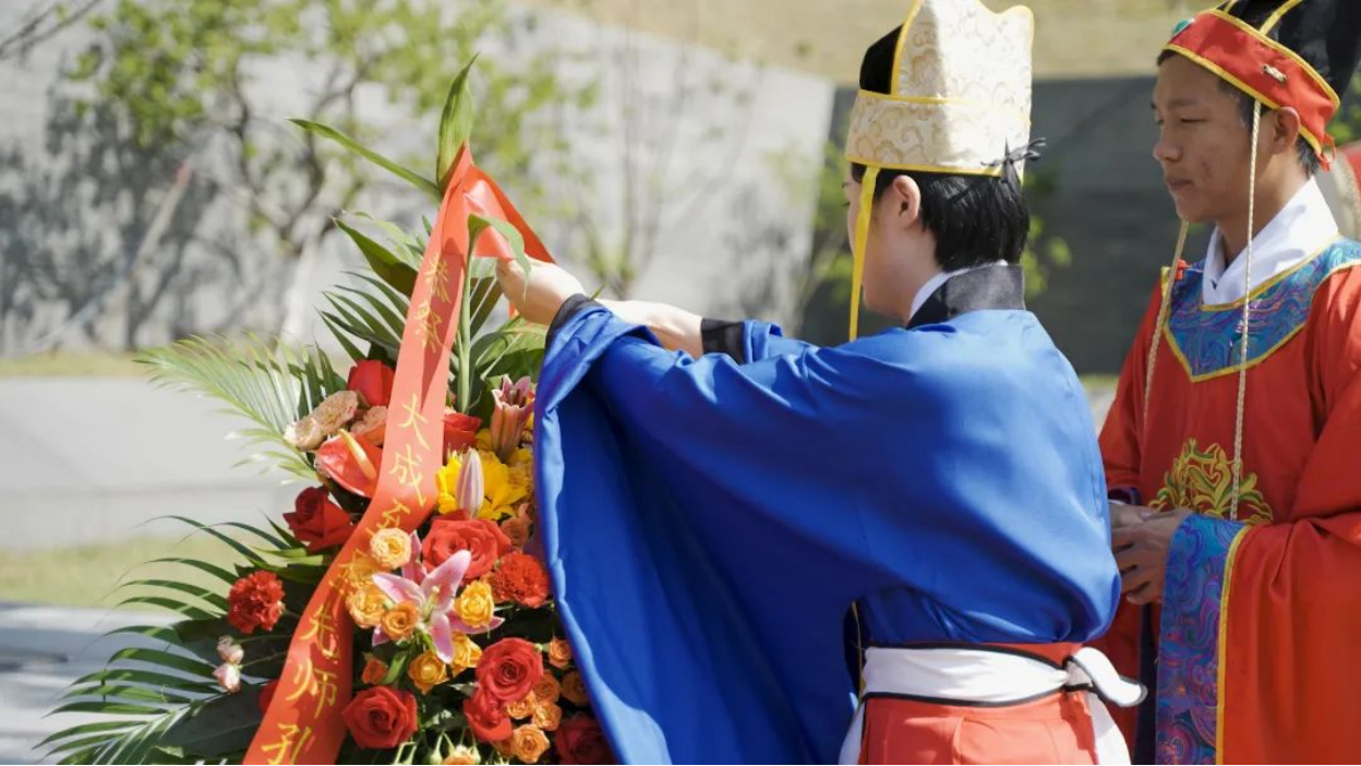 竹茶起雅乐，书院祭先师__这个祭孔大典满满的“宋朝味道”236.png
